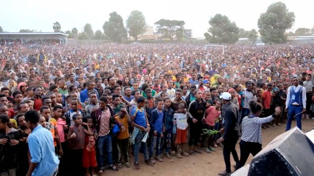 100,000 people came to the crusade organized by the «Christ is the answer» mission in Ethiopia